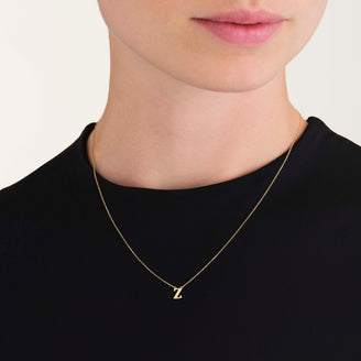 Initial Necklace Z leftcolumn