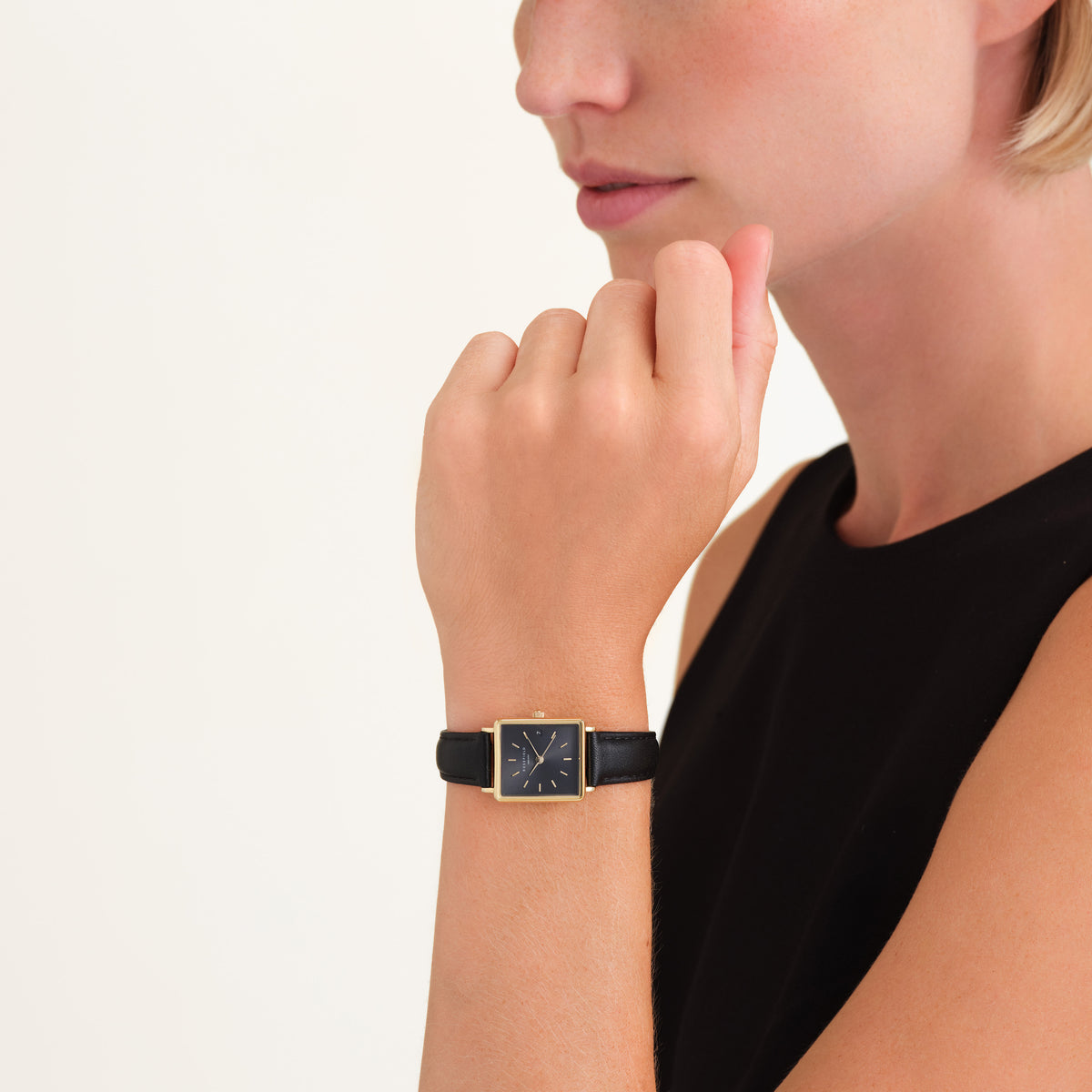 Boxy XS Black Leather Boxy XS Black Leather