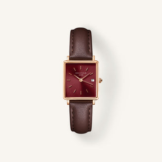 Boxy XS Dark Brown Leather Boxy XS Dark Brown Leather