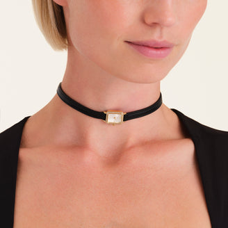 Studio Choker Leather leftcolumn