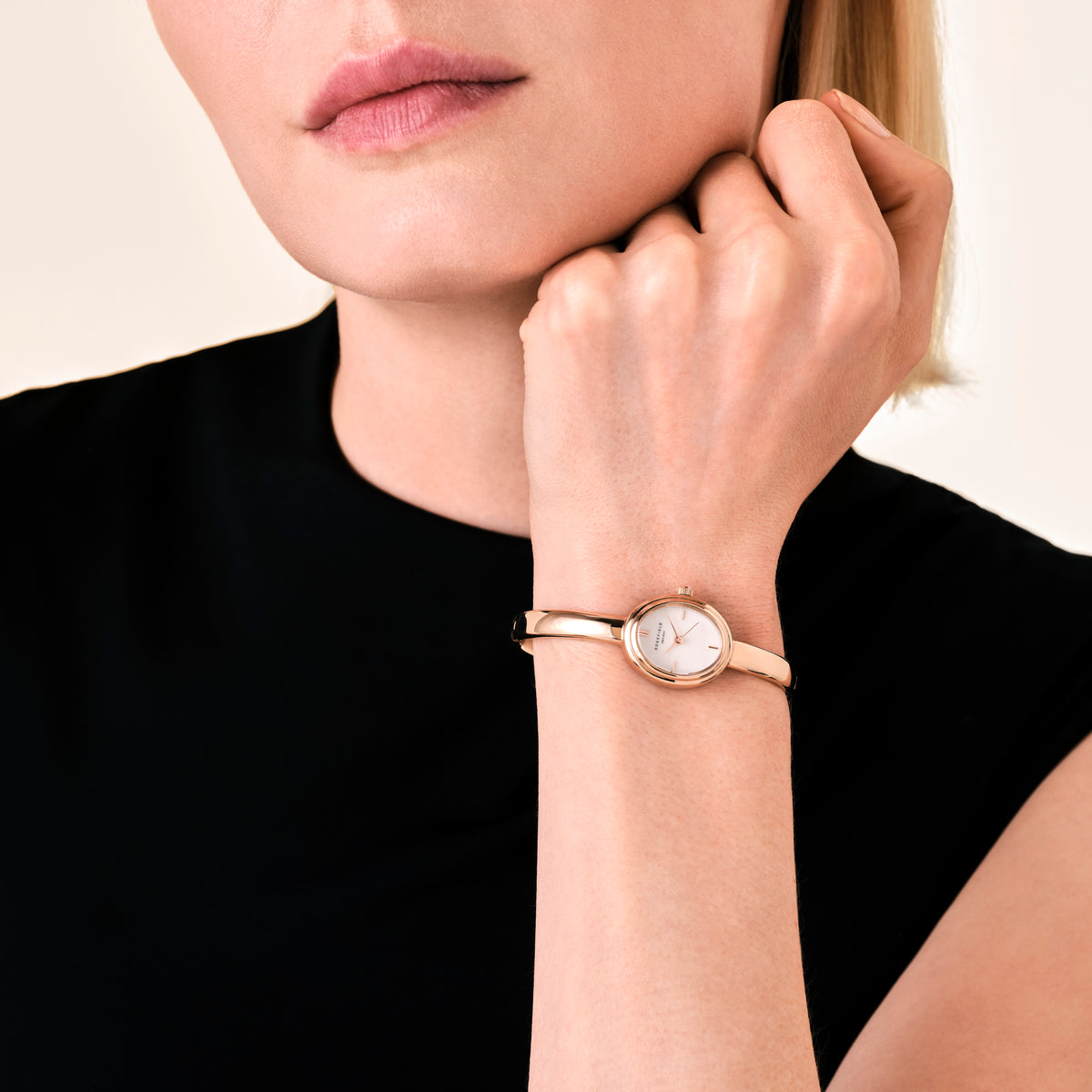 Bangle S Rose Gold leftcolumn,mani-1
