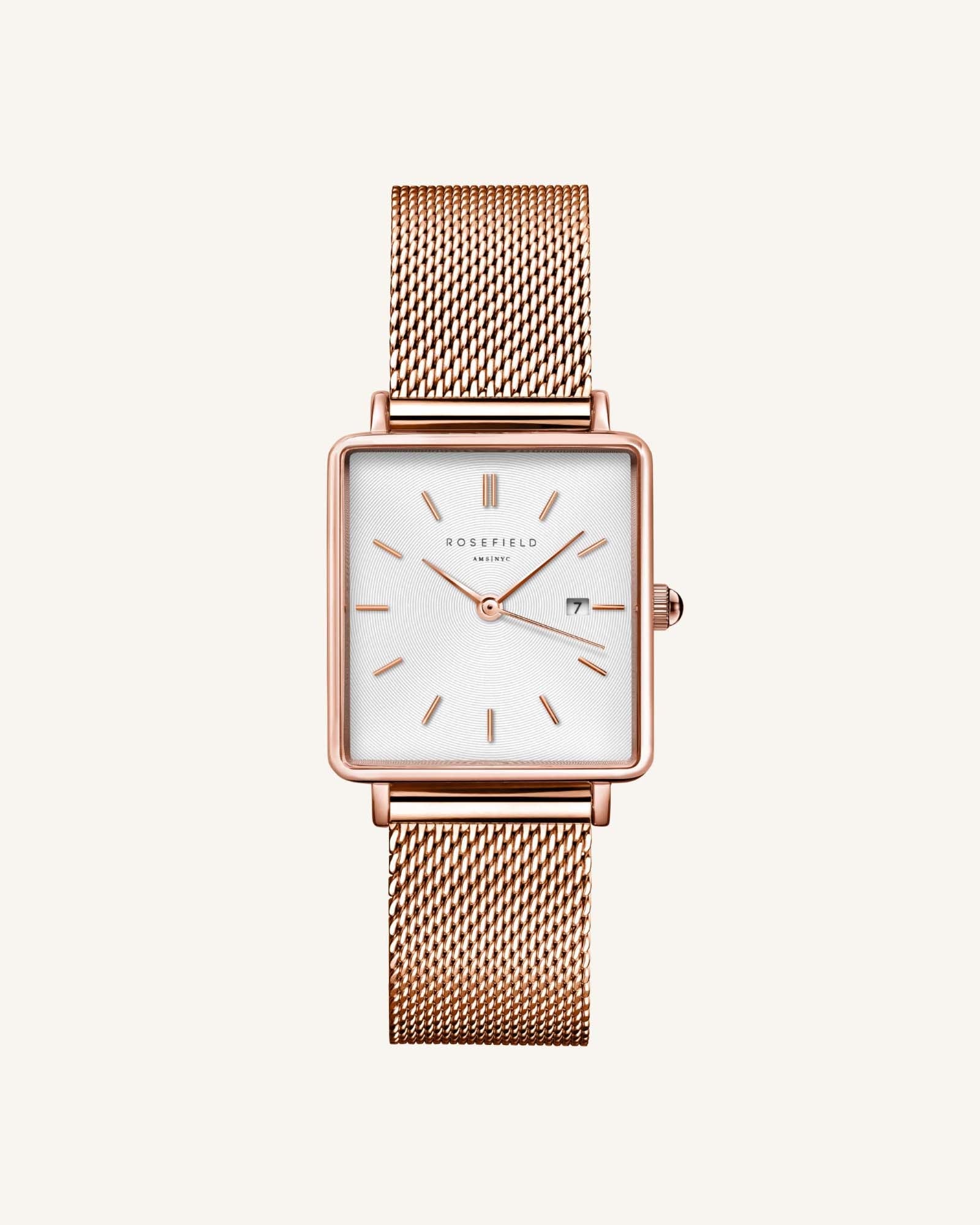 Boxy Rose Gold Mesh Rosefield Official