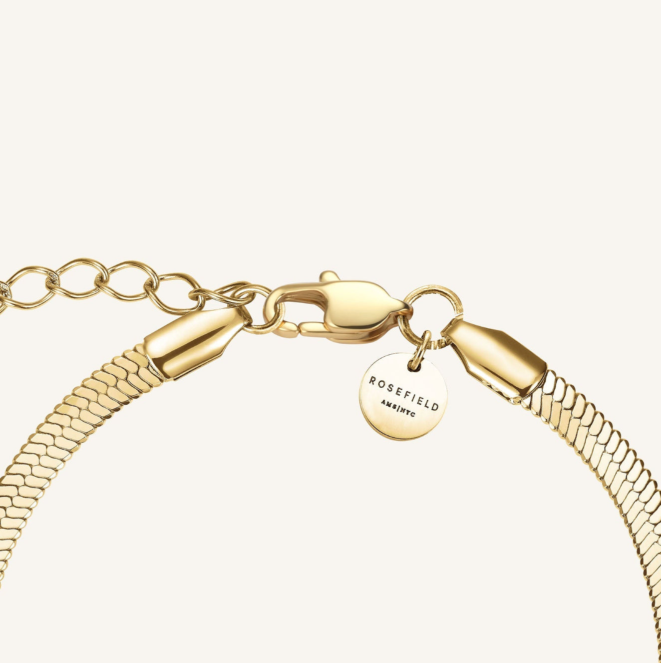 Bracciale Rosefield Serpente In Acciaio Inossidabile - Design Sottile, Progettato Ad Amsterdam