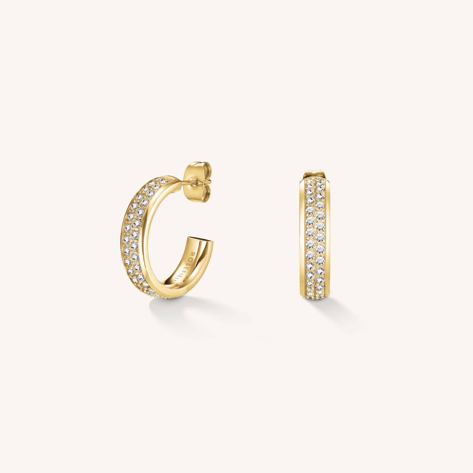 Orecchini Rosefield Jshg Color Oro – Eleganti E Minimal Per Ogni Occasione - 2