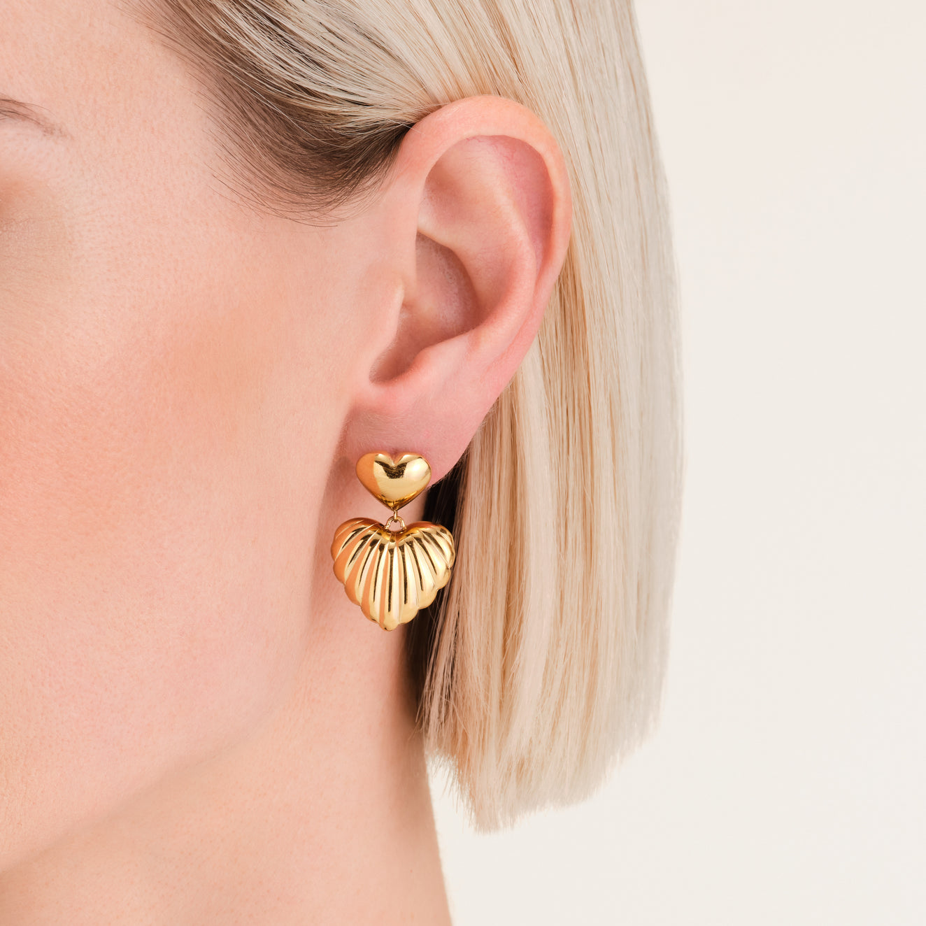 [KATENKELLY] 芸能人着用☆Double Faced Heart Earrings CE788_EC7246?$crop1254$