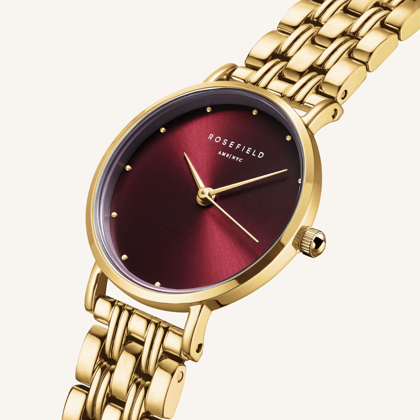 Rosefield Small Edit Burgundy - SEGSG-SE01 WATCH Rosefield Small Edit Burgundy - SEGSG-SE01 WATCH