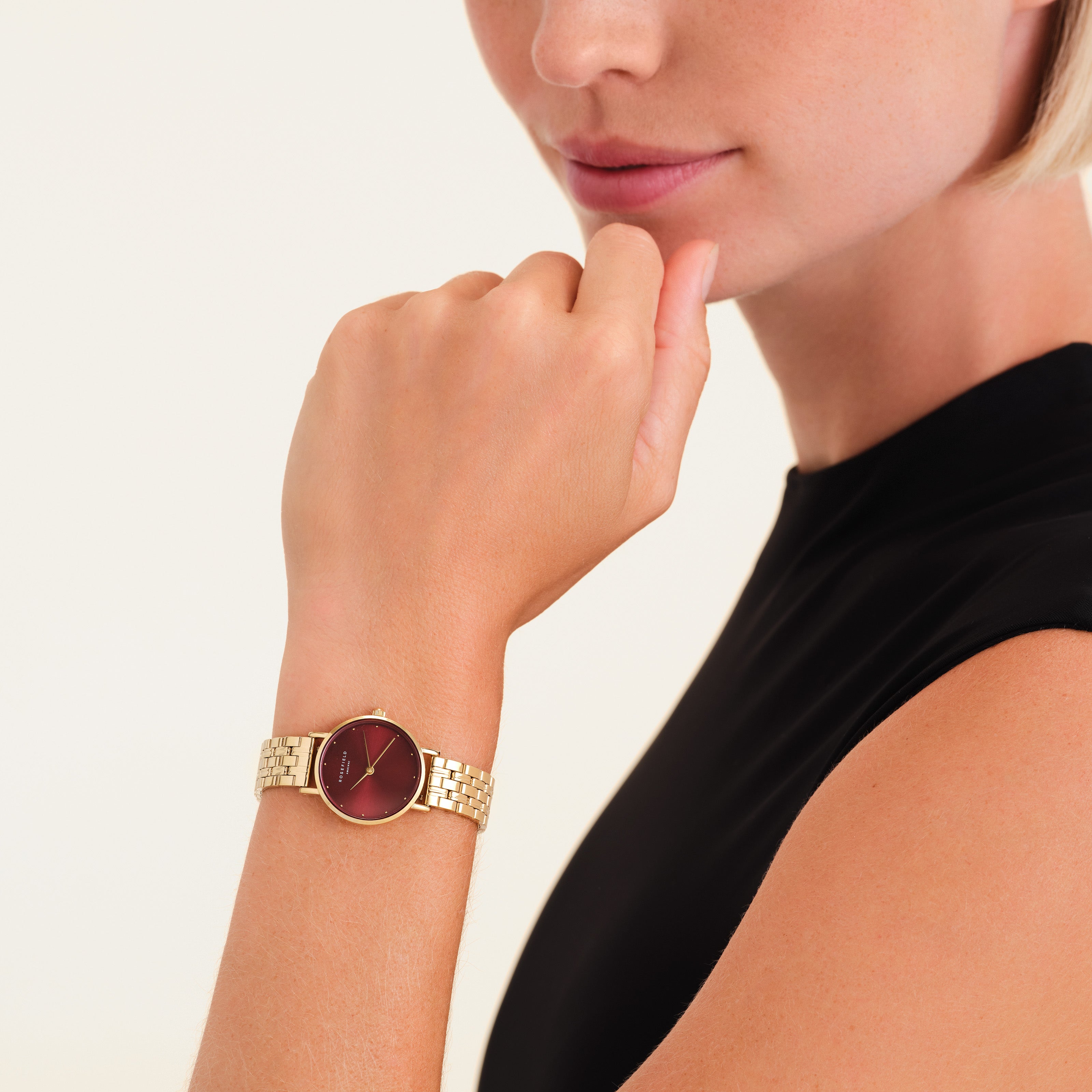 Rosefield Small Edit Burgundy - SEGSG-SE01 WATCH Rosefield Small Edit Burgundy - SEGSG-SE01 WATCH